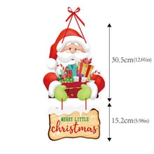 Load image into Gallery viewer, Christmas Decorations for Home Christmas Door Hanging Pendants Santa Door Hanger for Christmas Home New Year 2024 Decoration