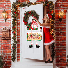 Load image into Gallery viewer, Christmas Decorations for Home Christmas Door Hanging Pendants Santa Door Hanger for Christmas Home New Year 2024 Decoration