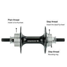 Load image into Gallery viewer, 13T-18T Fixed Gear Bicycle Flywheel And Fixed Piece Single-Speed Reverse Riding Fixed Tooth Steel Flywheel Fixed Ring