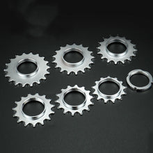Load image into Gallery viewer, 13T-18T Fixed Gear Bicycle Flywheel And Fixed Piece Single-Speed Reverse Riding Fixed Tooth Steel Flywheel Fixed Ring
