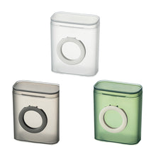 Load image into Gallery viewer, Headphone Charger Wire Holder Desktop Data Cable Storage Box with Cover Transparent Data Cable Storage Container for Office Home