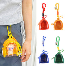 Load image into Gallery viewer, Clear Display Pouch Portable Figure Display Pouch Dustproof Collectibles Display Case Dolls Carrying Case With Zipper Closure