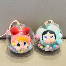 Load image into Gallery viewer, Acrylic Hollow Christmas Ball DIY Transparent Balls Fillable Bauble Xmas Tree Hanging Ornaments Home Party Gifts Decor