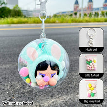 Load image into Gallery viewer, Acrylic Hollow Christmas Ball DIY Transparent Balls Fillable Bauble Xmas Tree Hanging Ornaments Home Party Gifts Decor