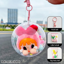 Load image into Gallery viewer, Acrylic Hollow Christmas Ball DIY Transparent Balls Fillable Bauble Xmas Tree Hanging Ornaments Home Party Gifts Decor