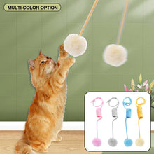 Load image into Gallery viewer, Pet Toy Interactive Cat Toys Funny Cat Stick Spring Rope Ball Plush Toy Interactive Play Training Toys Cats Supplies