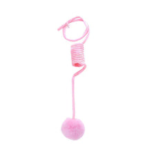 Load image into Gallery viewer, Pet Toy Interactive Cat Toys Funny Cat Stick Spring Rope Ball Plush Toy Interactive Play Training Toys Cats Supplies