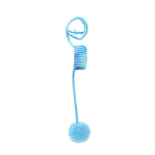 Load image into Gallery viewer, Pet Toy Interactive Cat Toys Funny Cat Stick Spring Rope Ball Plush Toy Interactive Play Training Toys Cats Supplies
