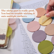 Load image into Gallery viewer, 160 Sheets Colors Transparent Sticky Notes Waterproof Index Tabs Stickers Memo Stationery School Office Supplies