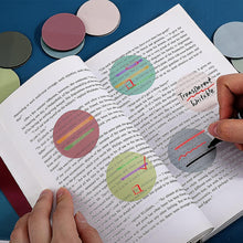 Load image into Gallery viewer, 160 Sheets Colors Transparent Sticky Notes Waterproof Index Tabs Stickers Memo Stationery School Office Supplies