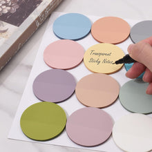Load image into Gallery viewer, 160 Sheets Colors Transparent Sticky Notes Waterproof Index Tabs Stickers Memo Stationery School Office Supplies