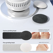 Load image into Gallery viewer, Electric Foot Grinder Dual Purpose Safe Durable Dust Absorption Callus Remover Washable Home Automatic Exfoliating Foot Grinding Machine