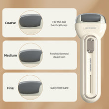 Load image into Gallery viewer, USB Charging Electric Foot Grinder Strong Power Double Gear Callus Remover Home Skin-friendly Exfoliating Foot Skin Trimming Machine
