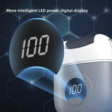 Load image into Gallery viewer, Automatic Electric Foot Grinder LED Digital Display Double Gear Callus Remover Detachable Washable Exfoliating Foot Grinder