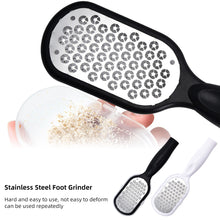 Load image into Gallery viewer, Stainless Steel Anti-splash Foot Grinder Remove Dead Skin Calluses Exfoliating Foot File Detachable Washable Manual Pedicure Tool