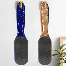 Load image into Gallery viewer, Long Handled Nano Glass Footboard File Cocoon Dead Skin Exfoliating Foot File Washable Wet Dry Dual-use Manual Foot Grinder