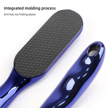 Load image into Gallery viewer, Long Handled Nano Glass Footboard File Cocoon Dead Skin Exfoliating Foot File Washable Wet Dry Dual-use Manual Foot Grinder