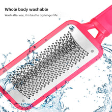 Load image into Gallery viewer, Stainless Steel Foot Grinder Remove Dead Skin Calluses Exfoliating Foot File Washable Durable Manual Home Pedicure Tool