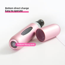 Load image into Gallery viewer, 5ml Portable Refillable Perfume Bottle Self-pumping Spray Bottle Bottom Filling Perfume Bottle Reusable Multi-colored Perfume Bottle