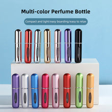 Load image into Gallery viewer, 5ml Portable Refillable Perfume Bottle Self-pumping Spray Bottle Bottom Filling Perfume Bottle Reusable Multi-colored Perfume Bottle