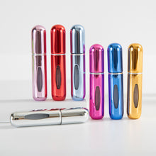 Load image into Gallery viewer, 5ml Portable Refillable Perfume Bottle Self-pumping Spray Bottle Bottom Filling Perfume Bottle Reusable Multi-colored Perfume Bottle