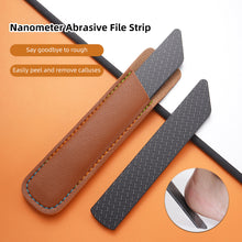 Load image into Gallery viewer, Nano Abrasive Filing Strip Remove Hands and Feet Calluses Dead Skin Foot Grinding File Washable Durable Nail File Exfoliating Glass File