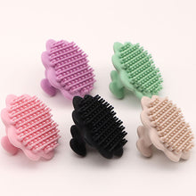 Load image into Gallery viewer, Petal-shaped Silicone Face Brush Soft Multifunctional Facial Cleaning Massage Brush Compact Portable Cleaning Pores Exfoliating Tool