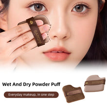 Load image into Gallery viewer, 6pcs/set Powder Puff Set Wet and Dry Dual-use Soft Skin-friendly Plush Air Cushion Powder Puff Makeup Tool Accessories