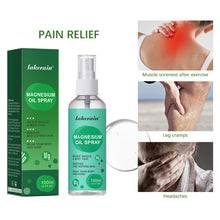 Load image into Gallery viewer, Non-sticky Quick Drying Magnesium Oil Spray Soothe Soften Skin Relieve Muscle Body Pain Relax Body Mind Skincare Magnesium Oil Body Spray