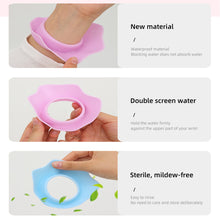 Load image into Gallery viewer, Silicone Waterproof Face Washing Wrist Strap Soft Comfortable Moisture Resistant Cuffs Splash Proof Wristband for Adults Children