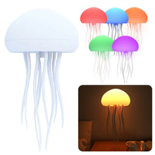 Load image into Gallery viewer, Voice Control Dancing Jellyfish Lamp Rechanging Table Night Light Color Changing Atmosphere Light Birthday Valentine's Day Christmas Gift