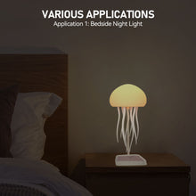 Load image into Gallery viewer, Voice Control Dancing Jellyfish Lamp Rechanging Table Night Light Color Changing Atmosphere Light Birthday Valentine's Day Christmas Gift