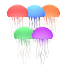 Load image into Gallery viewer, Voice Control Dancing Jellyfish Lamp Rechanging Table Night Light Color Changing Atmosphere Light Birthday Valentine's Day Christmas Gift