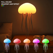 Load image into Gallery viewer, Voice Control Dancing Jellyfish Lamp Rechanging Table Night Light Color Changing Atmosphere Light Birthday Valentine's Day Christmas Gift