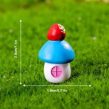 Load image into Gallery viewer, Micro Landscape Creative Cute Cartoon Mushroom House Gardening Landscape DIY Decoration Accessories Miniature Small Ornaments