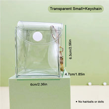 Load image into Gallery viewer, Bubble Mart Blind Box Storage Bag PVC Transparent Pendant Bag Baby Walking Small Hanging Bag Cute Ins Style Display Baby Drying Bag