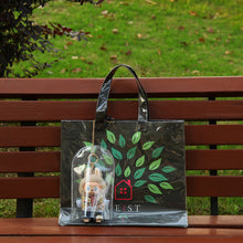Load image into Gallery viewer, Labubu Baby Clothes Labubu Cloth Dust Cover Protective Cover Raincoat Outdoor Walking Bag PVC Transparent Bag Macaron Dustproof cover