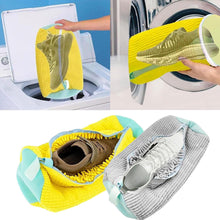 Load image into Gallery viewer, Lazy Shoe Washing Tool Specialized Anti Deformation Protective Washing Bag for Washing Machine Household Filter, Thickened Soft Fur Shoes Scrubbing Shoe Bag