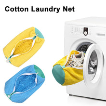 Load image into Gallery viewer, Lazy Shoe Washing Tool Specialized Anti Deformation Protective Washing Bag for Washing Machine Household Filter, Thickened Soft Fur Shoes Scrubbing Shoe Bag