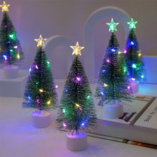 Load image into Gallery viewer, Christmas Tree LED Night Light Atmosphere Lamp Decoration Table Light Plastic Pine Needles Night Lamp Home Holiday Light
