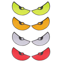 Load image into Gallery viewer, 2Pcs Universal Car Reflector Sticker Safety Warning Mark High Reflective Eyes for Car Bike Helmet Sticker Motorcycle