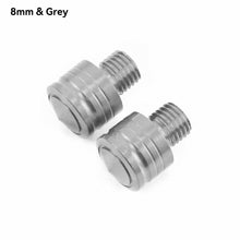 Load image into Gallery viewer, 2Pcs Motorcycle CNC Aluminum M8 M10 Rear View Mirror Hole Plugs Screws Rearview Mirror Anti-Rust Holder