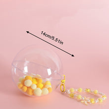 Load image into Gallery viewer, Acrylic Transparent Storage Ball Ornament Round Ball Bag Small Round Bag Crybaby Constellation Series Doll Storage Display Ball