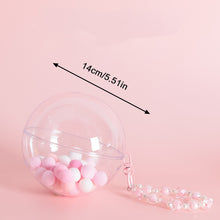 Load image into Gallery viewer, Acrylic Transparent Storage Ball Ornament Round Ball Bag Small Round Bag Crybaby Constellation Series Doll Storage Display Ball