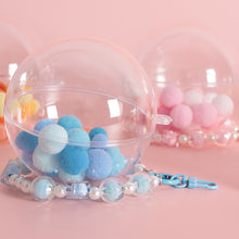 Load image into Gallery viewer, Acrylic Transparent Storage Ball Ornament Round Ball Bag Small Round Bag Crybaby Constellation Series Doll Storage Display Ball