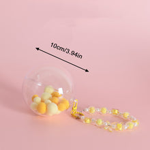 Load image into Gallery viewer, Acrylic Transparent Storage Ball Ornament Round Ball Bag Small Round Bag Crybaby Constellation Series Doll Storage Display Ball