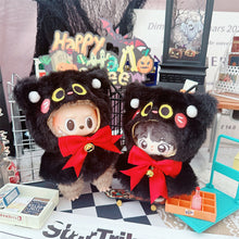 Load image into Gallery viewer, Halloween Bell Cape Mini Fashion Doll Clothes Cute Dolls Decoration Accessories For 17cm Labubu Doll and 10/15cm Cotton Doll