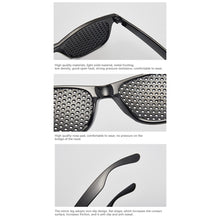 Load image into Gallery viewer, Vision Care Wearable Corrective Glasses Improver Stenopeic Pinhole Pin Hole Glasses Anti-fatigue Eye Protection