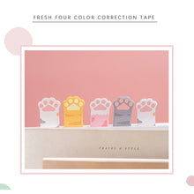 Load image into Gallery viewer, 1 set Kawaii Stationery Cartoon Cat Paw Memo Pad Bookmark Flags Index Tab Sticky Notes Label Paper Stickers