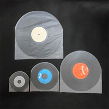 Load image into Gallery viewer, 50PCS 7/10/12 inch Vinyl Record Protecter LP Record Plastic Bags Anti-Static Record Sleeves Outer Inner Plastic Clear Cover Container